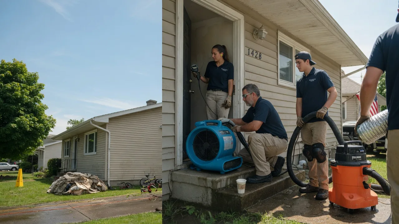 Water Damage Restoration in La Crosse, IN near me